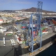 Muelle y zona de carga portuaria: accesos de vehículos donde se aplica lectura de matrículas
